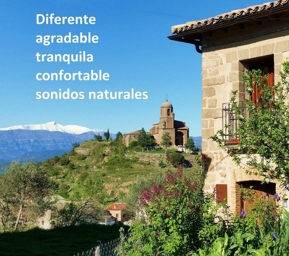 Gasthaus Casa Larriero De Olsón Exterior foto